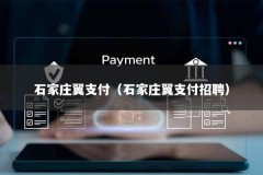 石家庄翼支付（石家庄翼支付招聘）