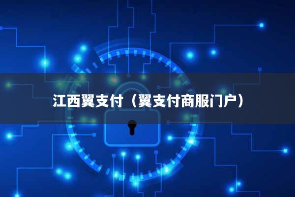江西翼支付(翼支付商服门户)